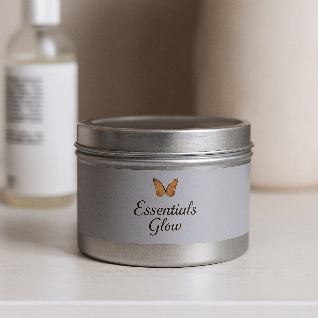 Essential Oil Tin Candles - Relaxing Aromatherapy Gift, Home Decor, Cozy Vibes, Self-Care, Party Favor