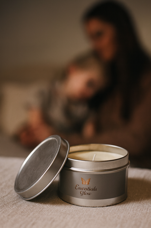 Essential Oil Tin Candles - Relaxing Aromatherapy Gift, Home Decor, Cozy Vibes, Self-Care, Party Favor