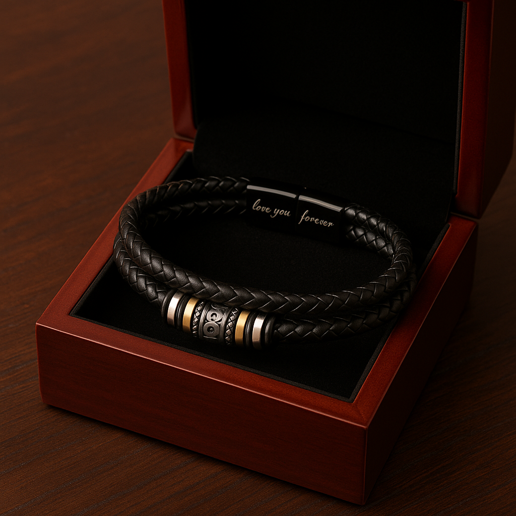 Men's "Love You Forever" Bracelet